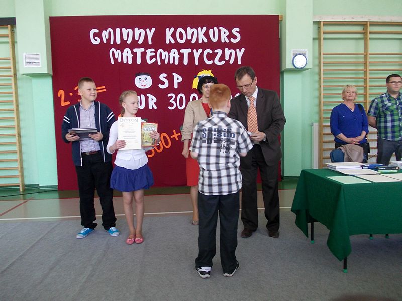 Gminny Konkurs Matematyczny Szkół Podstawowych
