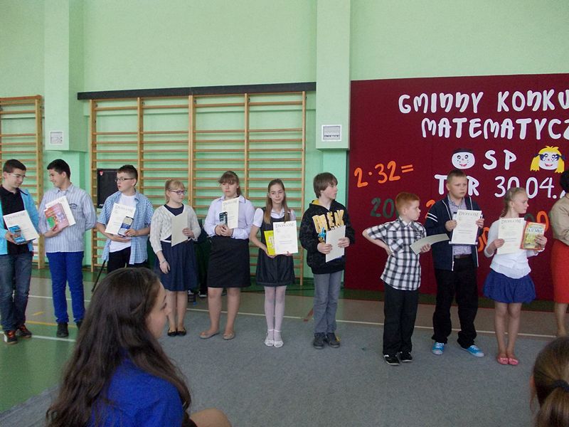 Gminny Konkurs Matematyczny Szkół Podstawowych
