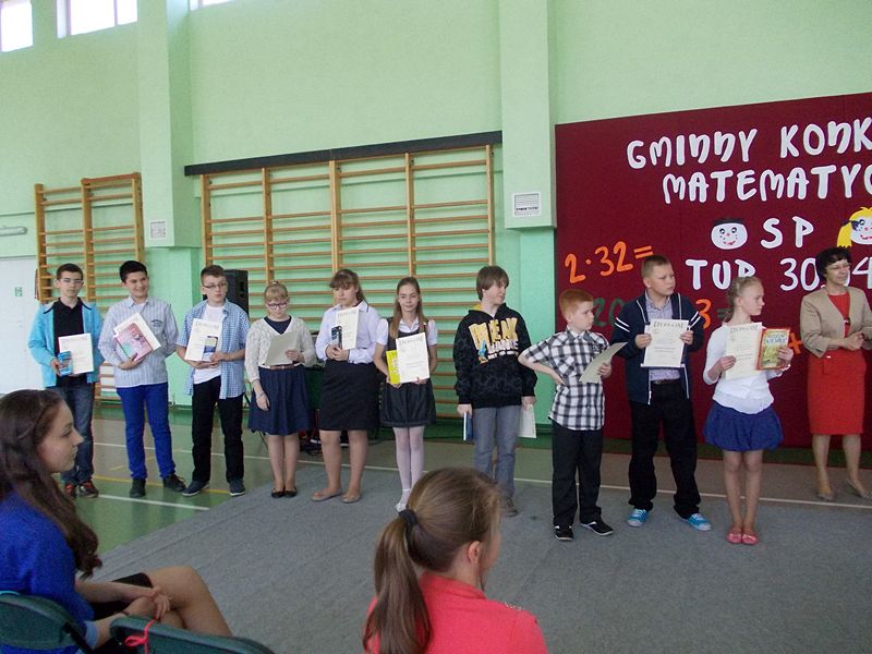 Gminny Konkurs Matematyczny Szkół Podstawowych