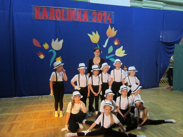 Formacja MINI SLOW  wystąpiła w konkursie tanecznym Karolinka 2014