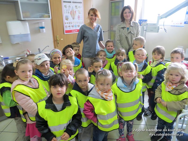 Pszczółki i Zuchy z wizytą w Family Dental w Bydgoszczy