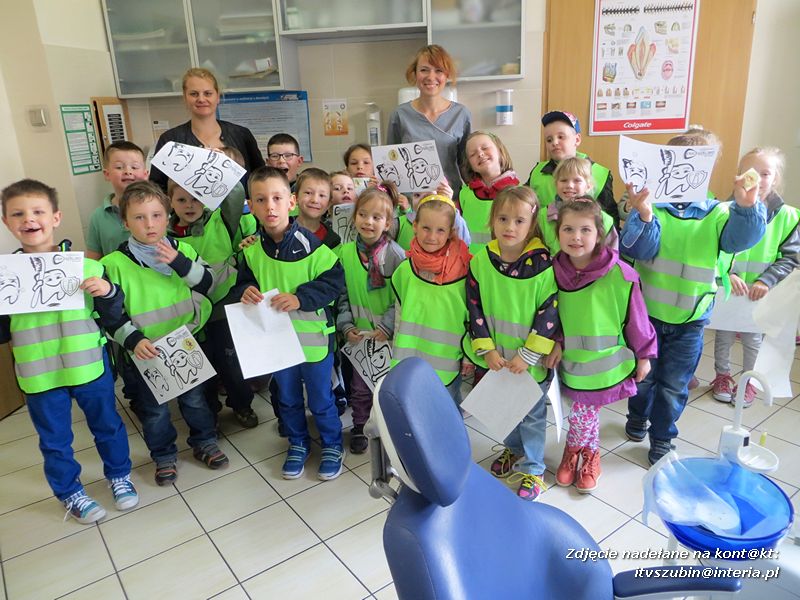 Pszczółki i Zuchy z wizytą w Family Dental w Bydgoszczy
