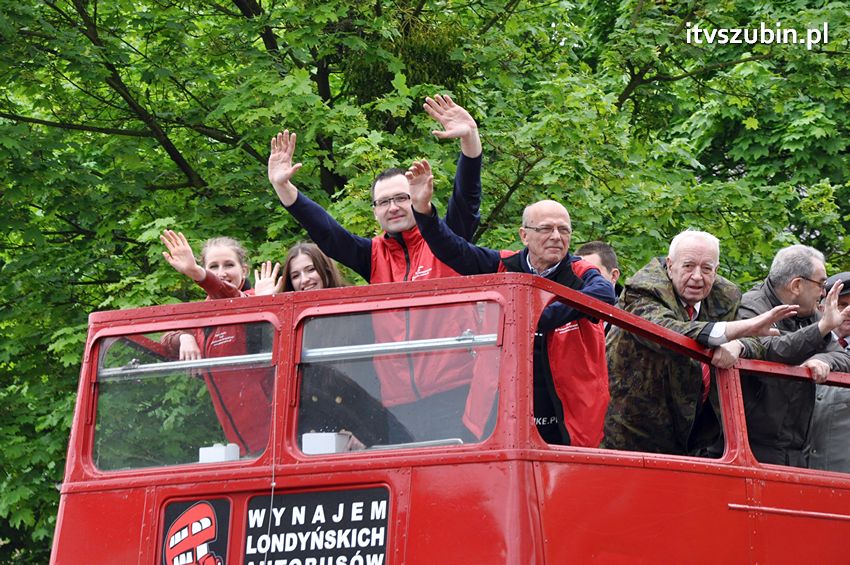 Londyński autobus zawitał do Szubina