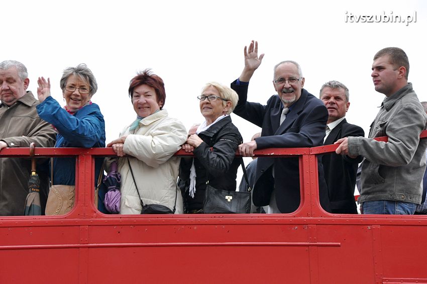 Londyński autobus zawitał do Szubina