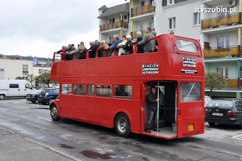 Londyński autobus zawitał do Szubina