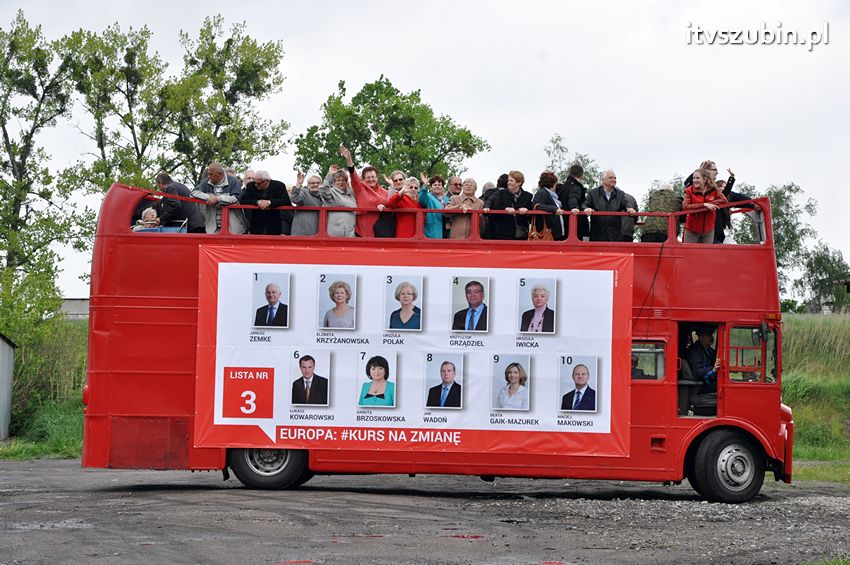 Londyński autobus zawitał do Szubina
