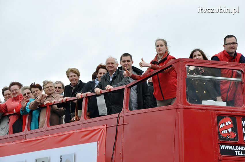 Londyński autobus zawitał do Szubina