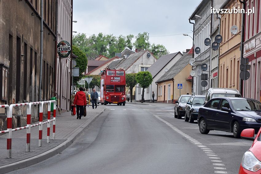 Londyński autobus zawitał do Szubina