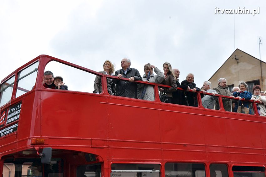 Londyński autobus zawitał do Szubina
