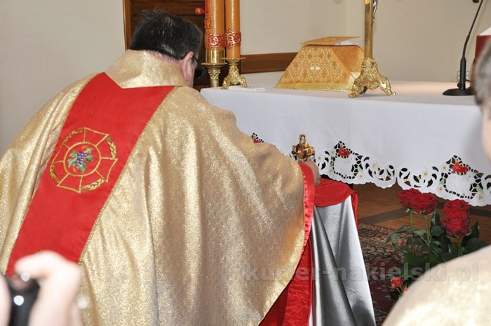 Wprowadzenie relikwii św. Floriana do kościoła w Zamościu [FILM]