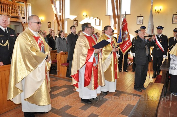 Wprowadzenie relikwii św. Floriana do kościoła w Zamościu [FILM]