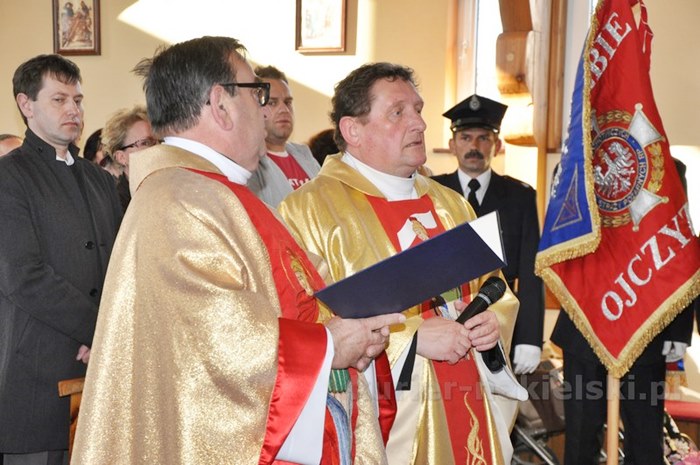 Wprowadzenie relikwii św. Floriana do kościoła w Zamościu [FILM]