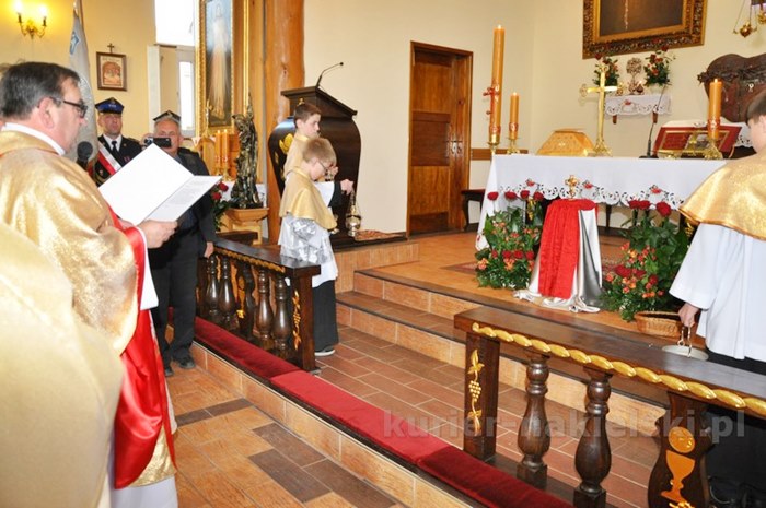 Wprowadzenie relikwii św. Floriana do kościoła w Zamościu [FILM]