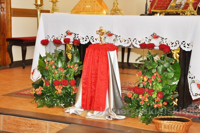 Wprowadzenie relikwii św. Floriana do kościoła w Zamościu [FILM]