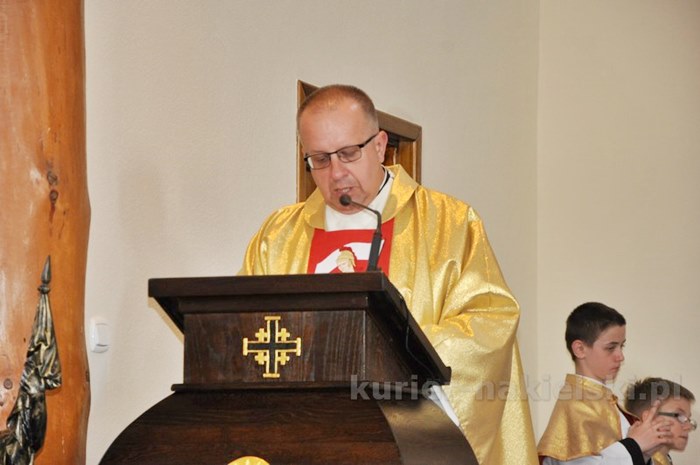 Wprowadzenie relikwii św. Floriana do kościoła w Zamościu [FILM]