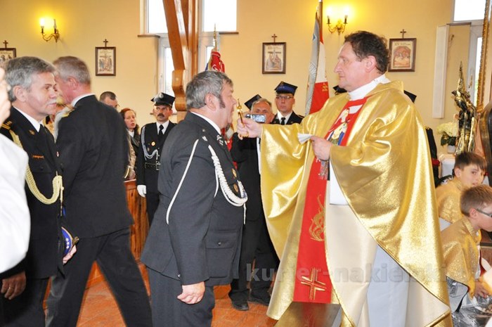 Wprowadzenie relikwii św. Floriana do kościoła w Zamościu [FILM]