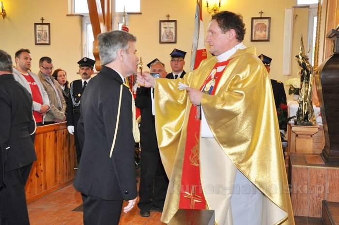 Wprowadzenie relikwii św. Floriana do kościoła w Zamościu [FILM]