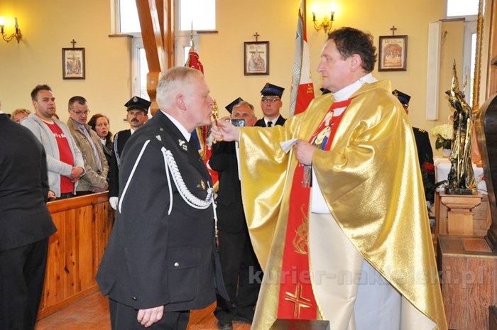 Wprowadzenie relikwii św. Floriana do kościoła w Zamościu [FILM]