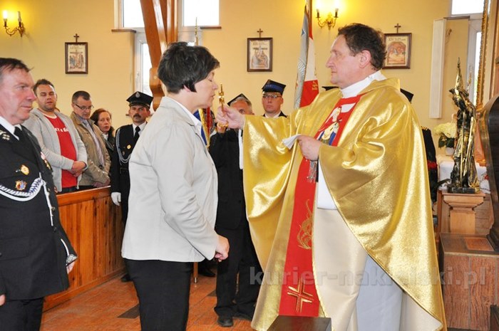 Wprowadzenie relikwii św. Floriana do kościoła w Zamościu [FILM]