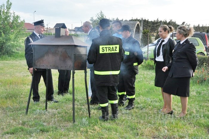 Wprowadzenie relikwii św. Floriana do kościoła w Zamościu [FILM]