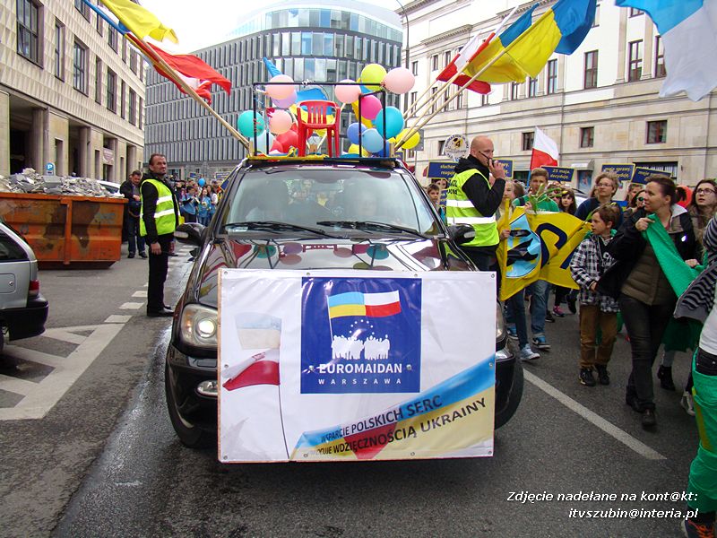 Szubińskie Kluby Europejskie na Paradzie Schumana w Warszawie