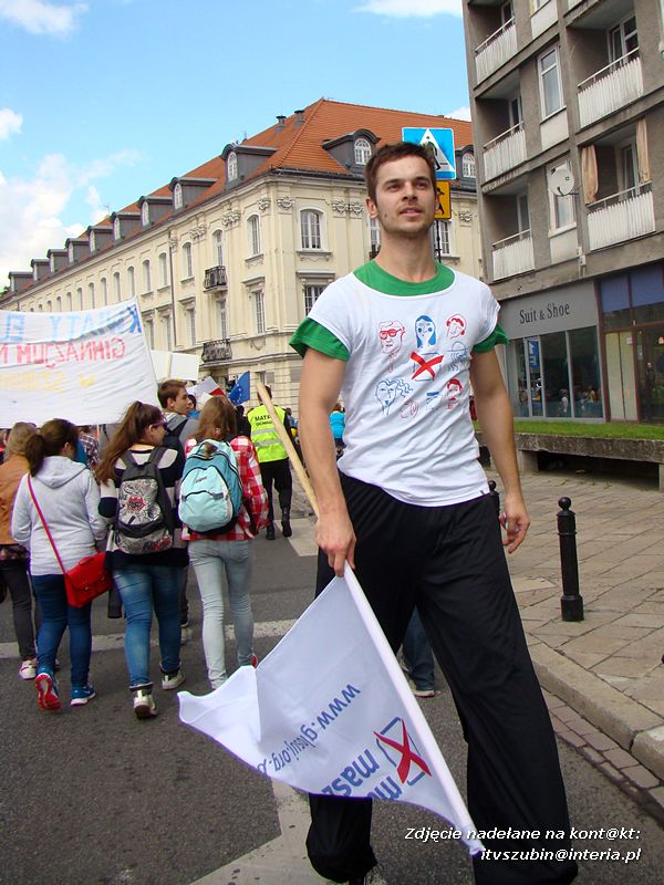 Szubińskie Kluby Europejskie na Paradzie Schumana w Warszawie