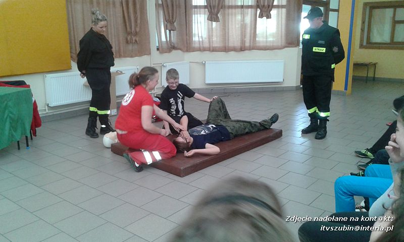 Strażacy przeszkolili młodzież w Kołaczkowie