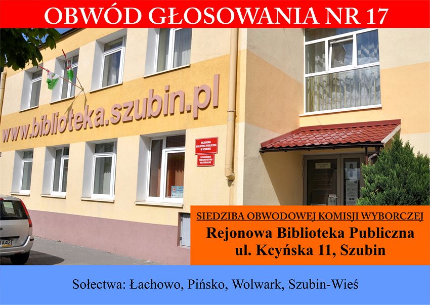 Już  w niedzielę, 25 maja 2014 r. wybory do Europarlamentu - Sprawdź gdzie będziesz mógł głosować - nastąpiły duże zmiany w obwodach głosowania w Szubinie, Rynarzewie, Zamościu, Kowalewie, Pińsku itd.