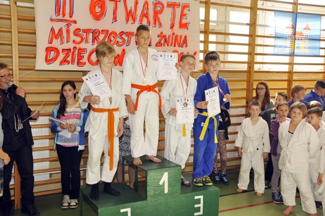 Judocy Szubinianki zdominowali turniej w Żninie