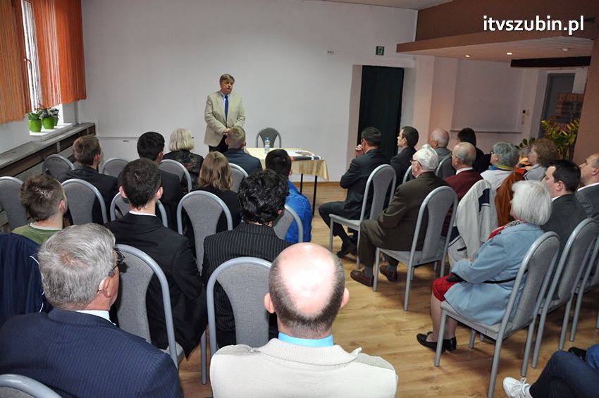 Spotkanie Kosmy Złotowskiego w Szubinie