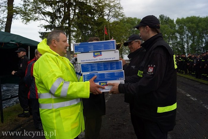 Zawody sportowo-pożarnicze dla OSP z gminy Kcynia i Szubin [film]