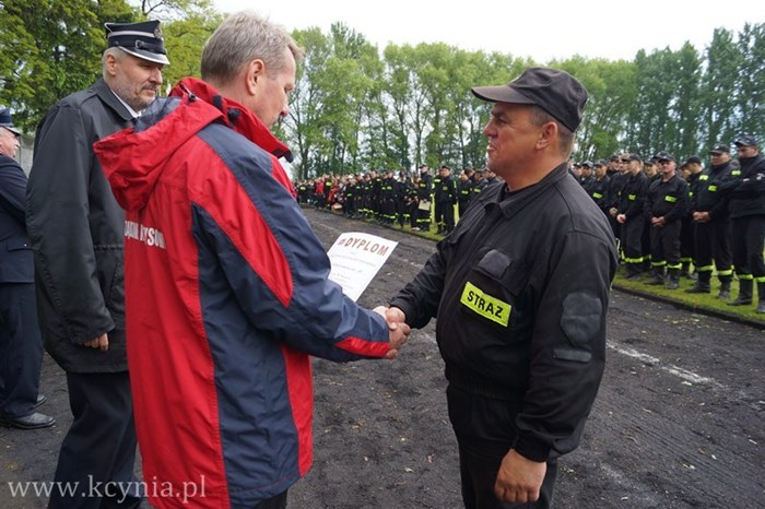 Zawody sportowo-pożarnicze dla OSP z gminy Kcynia i Szubin [film]