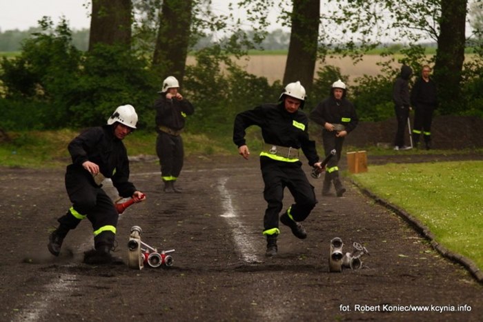 Zawody sportowo-pożarnicze dla OSP z gminy Kcynia i Szubin [film]
