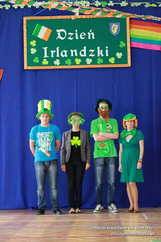 Dzień Irlandzki w Zespole Szkół w Kowalewie