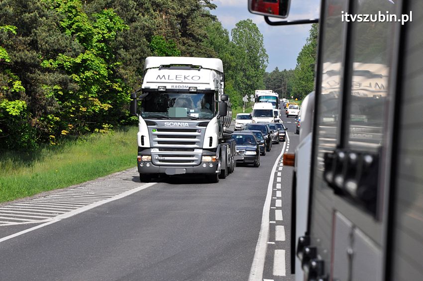 Zderzenie czterech samochodów koło Zamościa