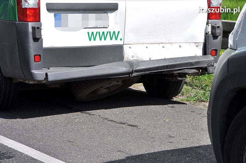 Zderzenie czterech samochodów koło Zamościa