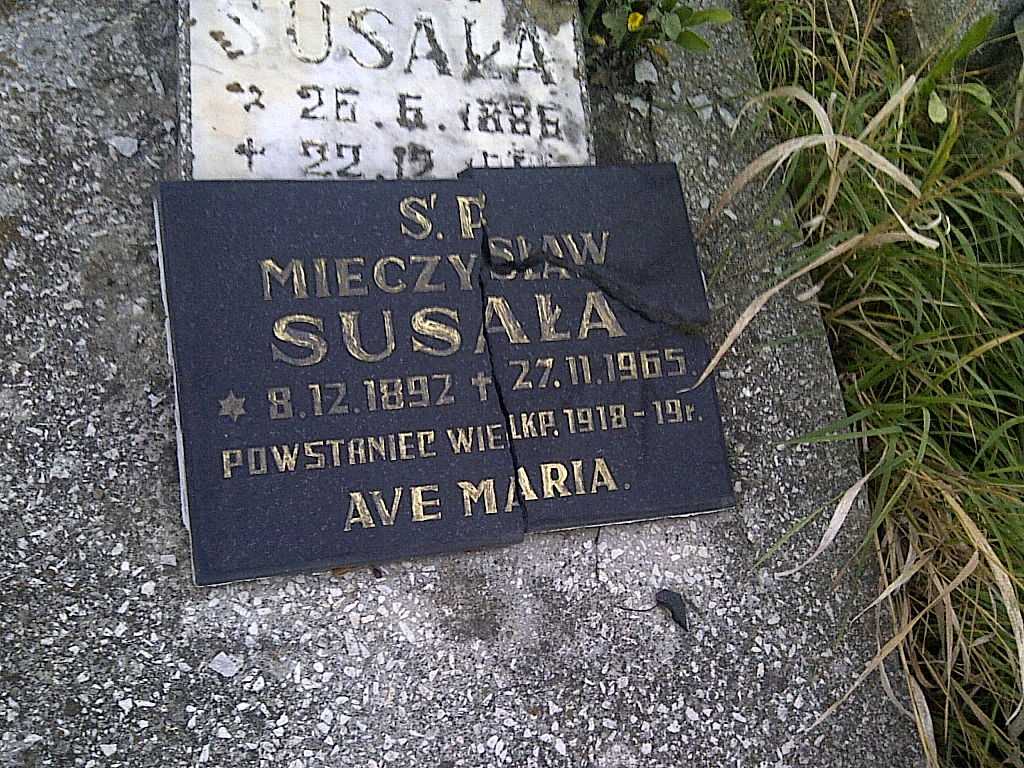 Renowacja mogiły powstańczej