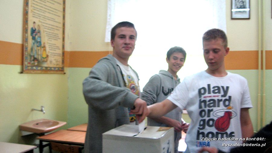 Prawybory do Parlamentu Europejskiego w Gimnazjum nr 1