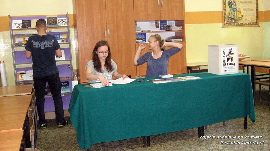 Prawybory do Parlamentu Europejskiego w Gimnazjum nr 1