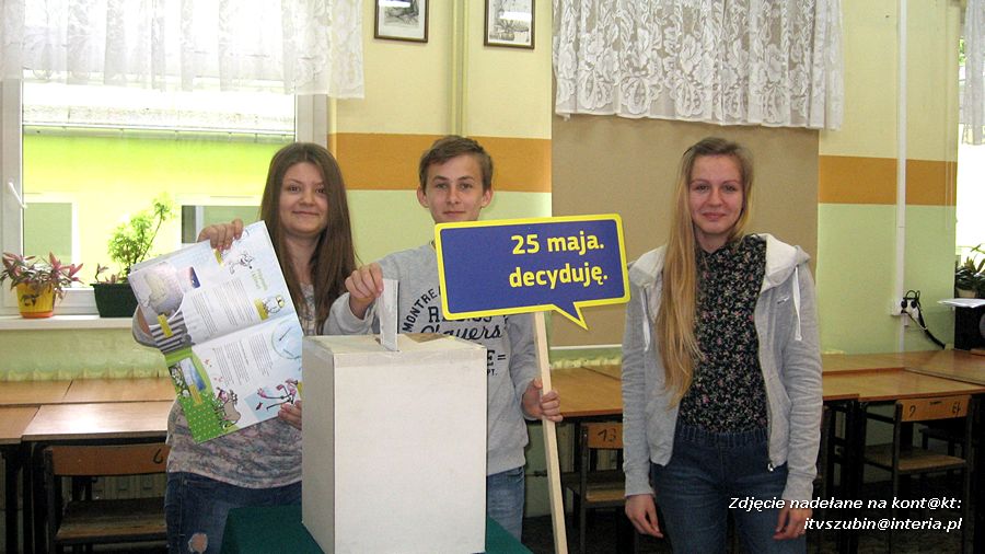 Prawybory do Parlamentu Europejskiego w Gimnazjum nr 1