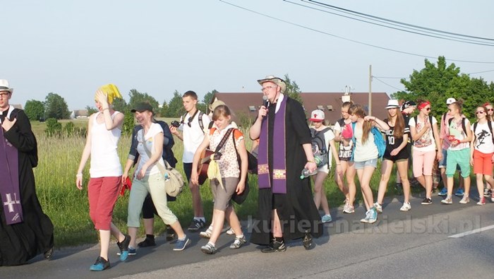 Pielgrzymka z Szubina dotarła do Nakła nad Notecią