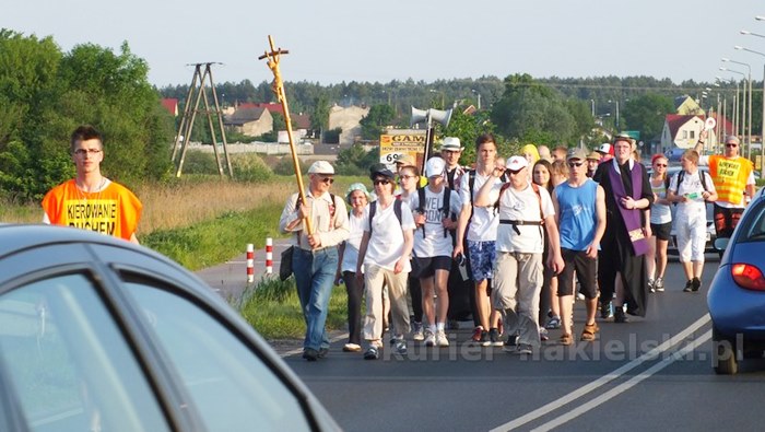 Pielgrzymka z Szubina dotarła do Nakła nad Notecią