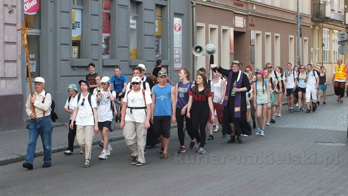 Pielgrzymka z Szubina dotarła do Nakła nad Notecią