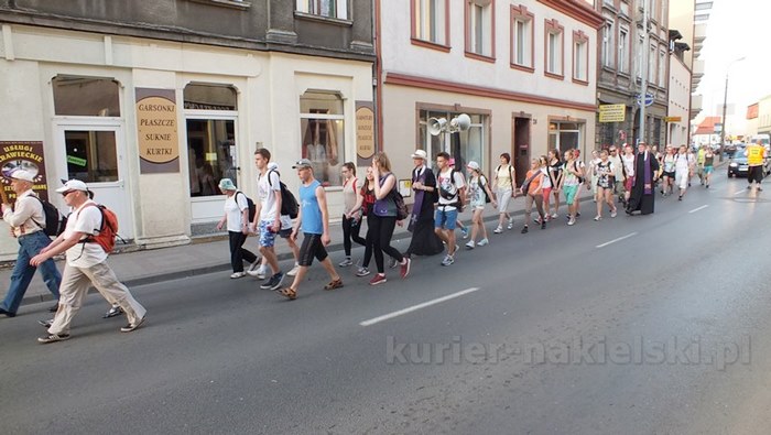 Pielgrzymka z Szubina dotarła do Nakła nad Notecią