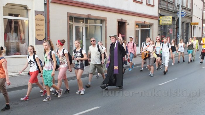 Pielgrzymka z Szubina dotarła do Nakła nad Notecią