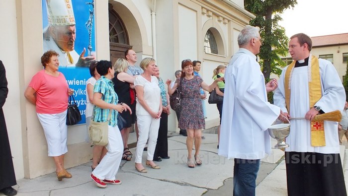 Pielgrzymka z Szubina dotarła do Nakła nad Notecią