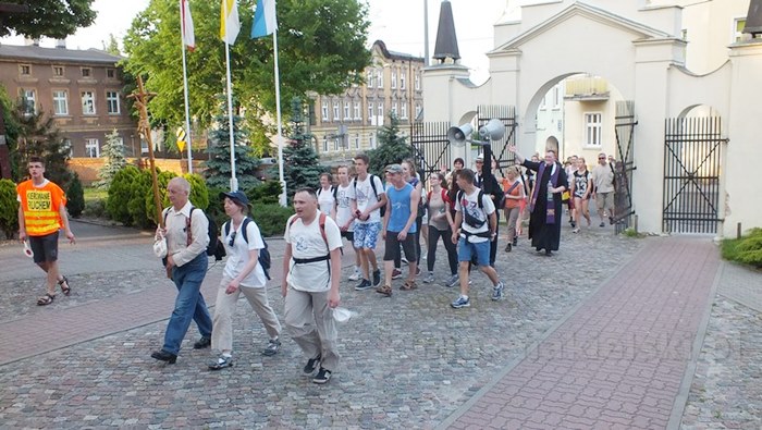 Pielgrzymka z Szubina dotarła do Nakła nad Notecią