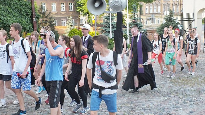 Pielgrzymka z Szubina dotarła do Nakła nad Notecią