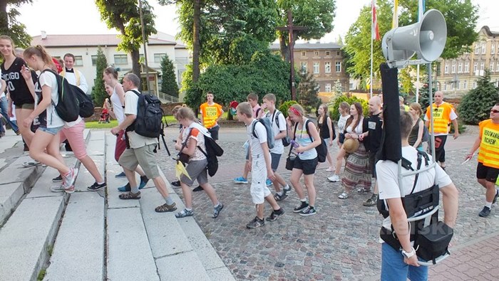 Pielgrzymka z Szubina dotarła do Nakła nad Notecią