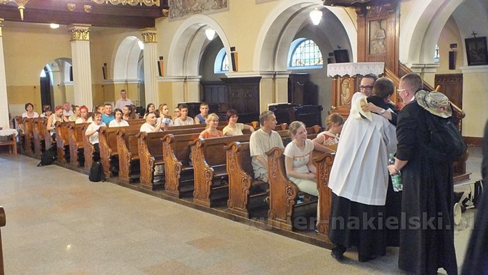 Pielgrzymka z Szubina dotarła do Nakła nad Notecią